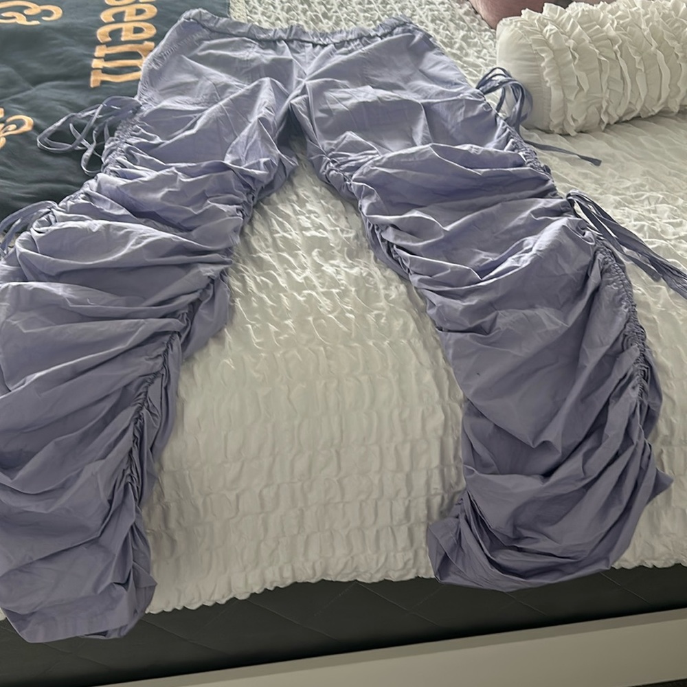 UO pleated leg pants